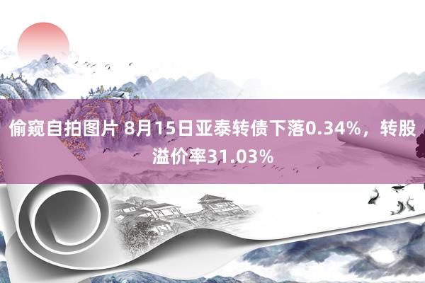 偷窥自拍图片 8月15日亚泰转债下落0.34%，转股溢价率31.03%